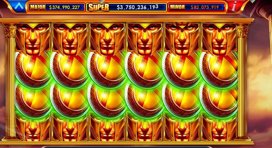 warriors of greece slot game